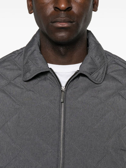 Emporio Armani Quilted blouson jacket