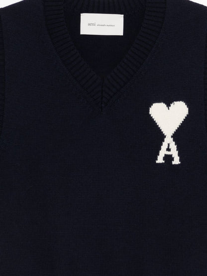 Ami Paris Sweaters Blue