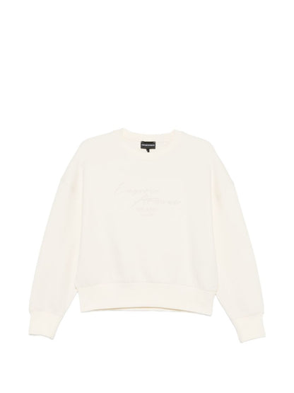 Emporio Armani Cotton crewneck sweatshirt