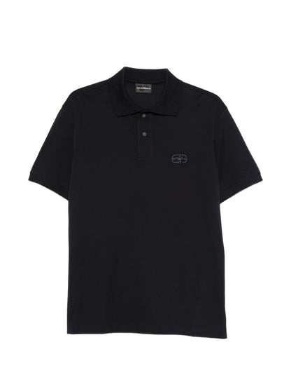 Emporio Armani Logo cotton polo shirt