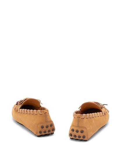 Tod'S Gommino Suede Leather Loafers