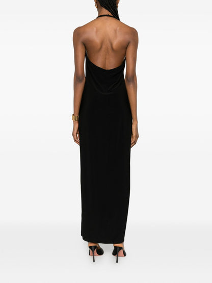 Norma Kamali Side slit long dress