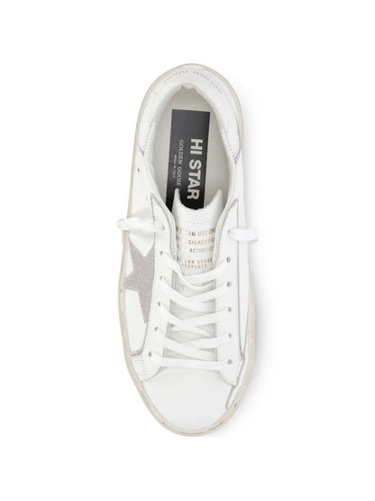 Golden Goose Hi Star Lreather Sneakers