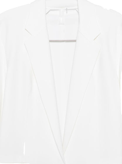 Norma Kamali Oversized single-breasted blazer jacket