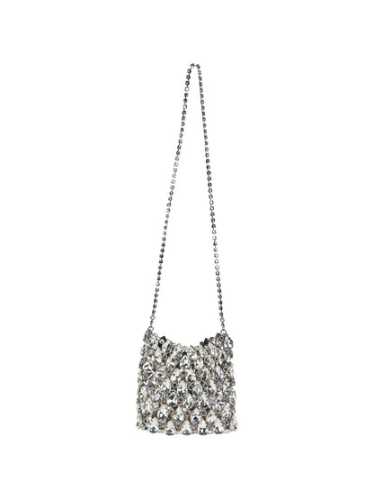 Self-portrait Crystal Chainmail Mini Bag