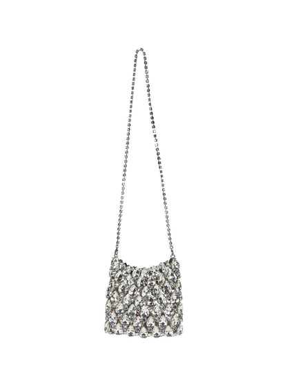 Self-portrait Crystal Chainmail Mini Bag