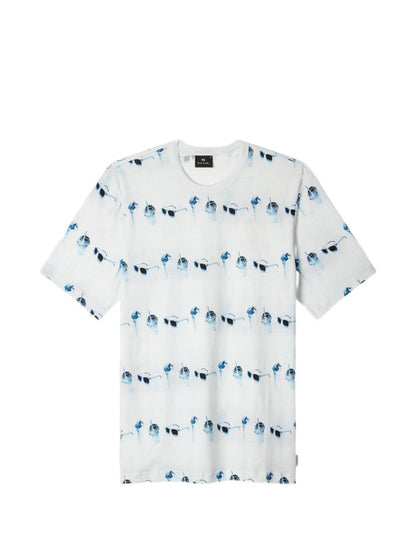 Paul Smith Printed cotton t-shirt