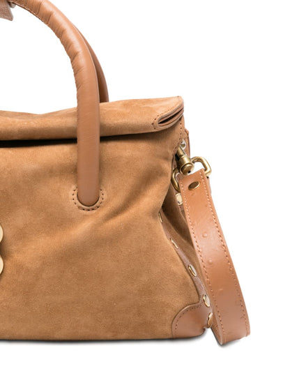 Zanellato Dotta Brown Leather Handbag