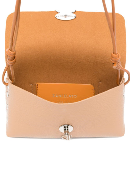 Zanellato Small Lettera Turn-lock Shoulder Bag