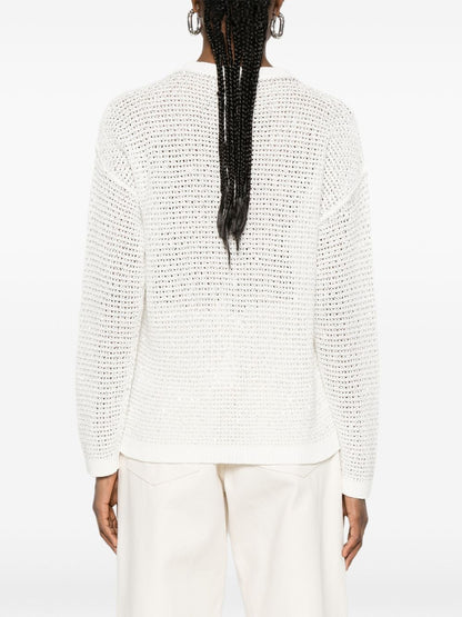 Fabiana Filippi Cotton crewneck sweater