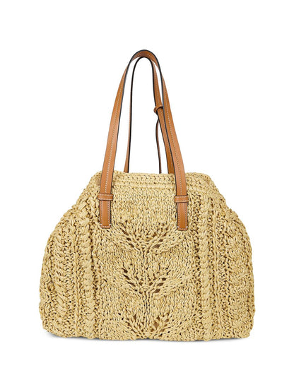 Ermanno Scervino Rafia tote bag