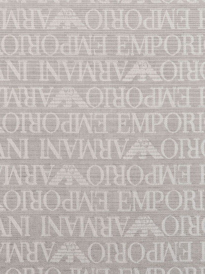 Emporio Armani Allover logo stole