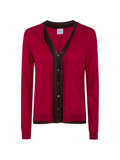 Paul Smith V-neck button fastening long sleeves cotton Cotton cardigan