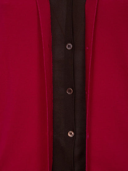 Paul Smith V-neck button fastening long sleeves cotton Cotton cardigan