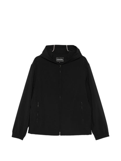 Emporio Armani Hooded blouson jacket