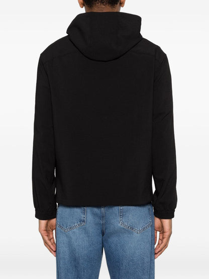 Emporio Armani Hooded blouson jacket