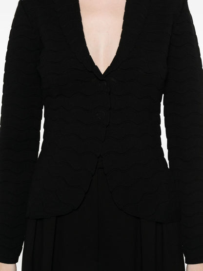 Emporio Armani Single-breasted blazer jacket