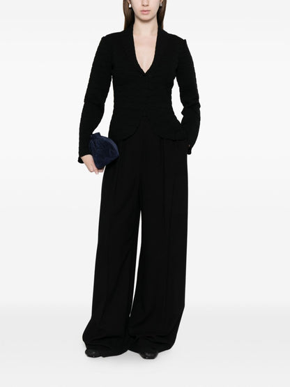 Emporio Armani Single-breasted blazer jacket