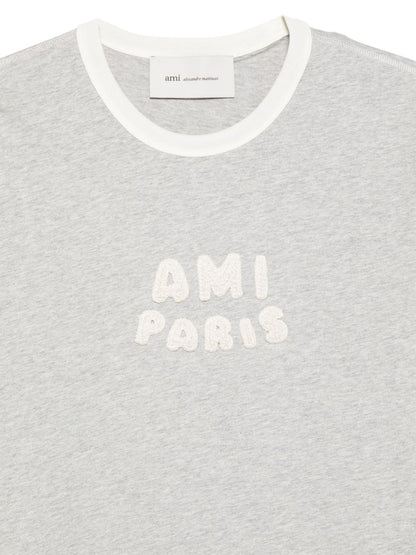 Ami Paris Logo cotton t-shirt