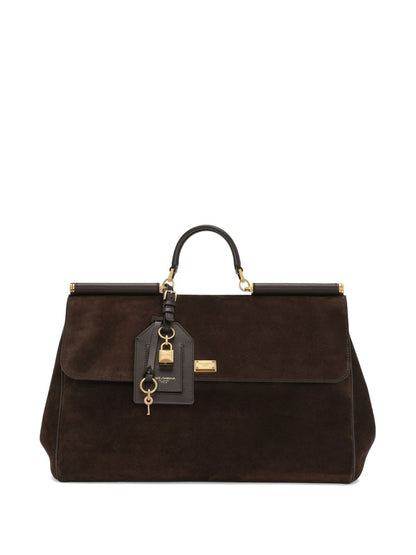 Dolce & Gabbana My Sicily large leather handbag