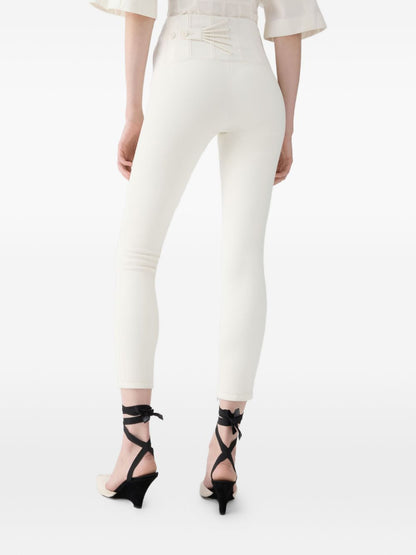 JACQUEMUS Trousers WHITE