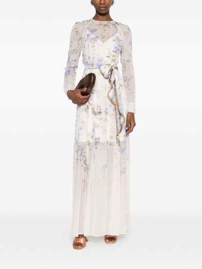 Zimmermann Luna printed long dress