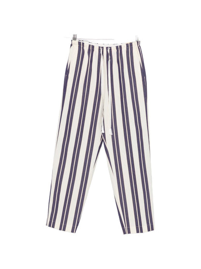 Forte Forte Striped drawstring trousers