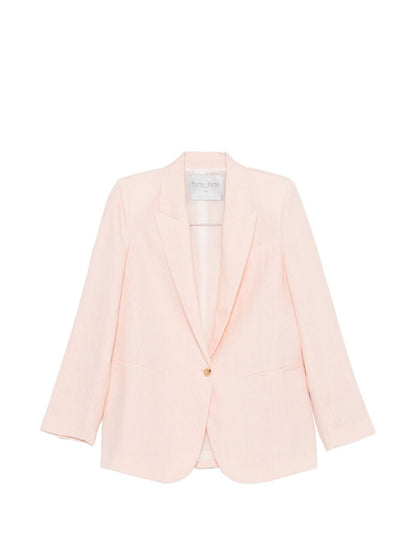 Forte Forte Linen single-breasted jacket