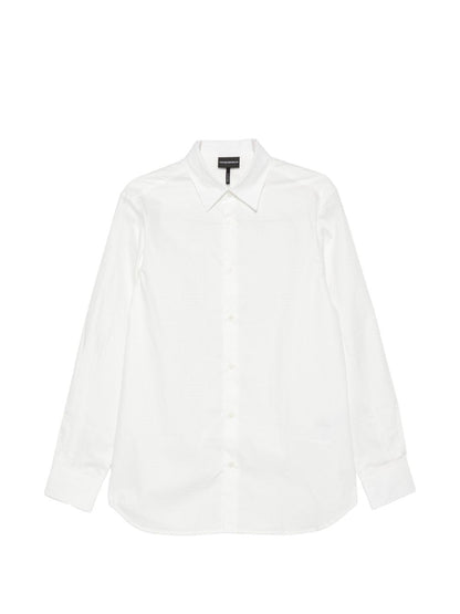Emporio Armani Logo cotton shirt