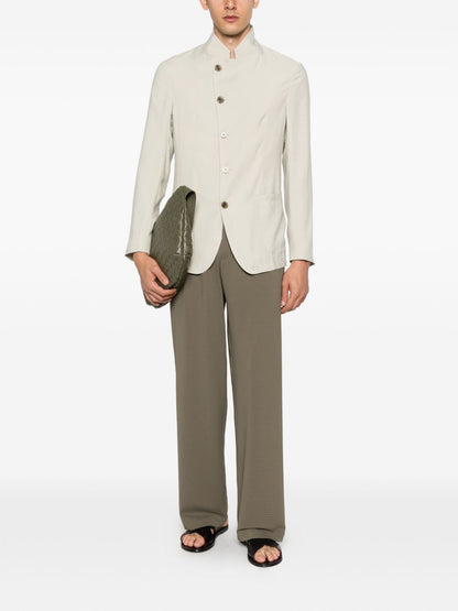 Emporio Armani Single-breasted blazer jacket