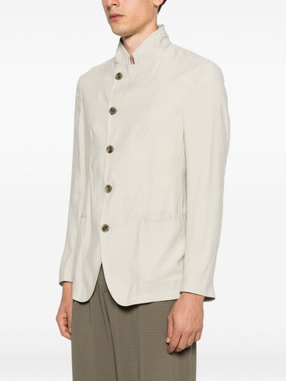 Emporio Armani Single-breasted blazer jacket