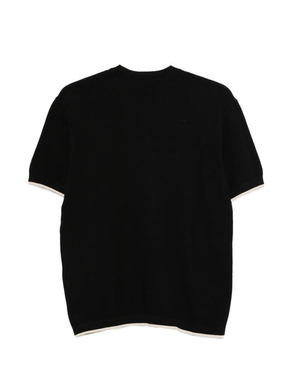 Emporio Armani Cotton knitted t-shirt