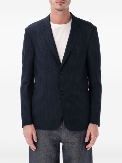 Emporio Armani Single-breasted blazer jacket