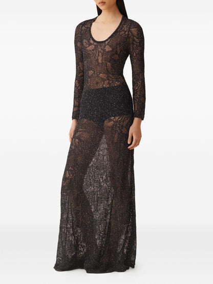 Fabiana Filippi Lace long dress