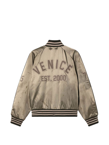 Golden Goose Satin bomber jacket