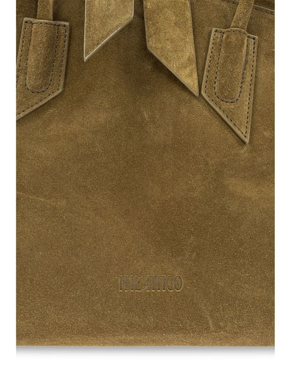 The Attico La Passeggiata leather shoulder bag