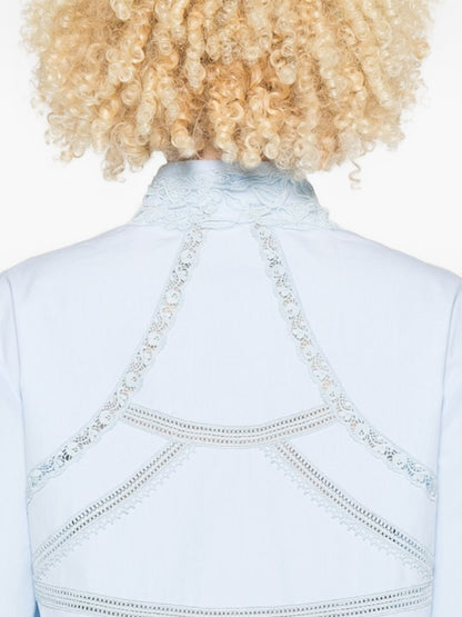 Ermanno Scervino Embroidered cotton shirt