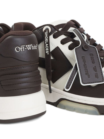 Off White Out Of Office leather sneakers
