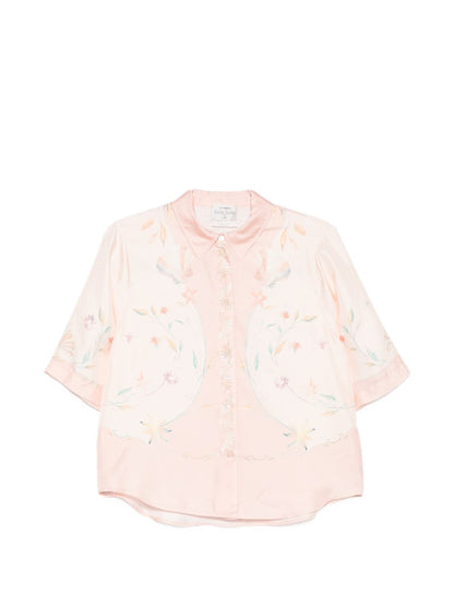Forte Forte Printed silk shirt
