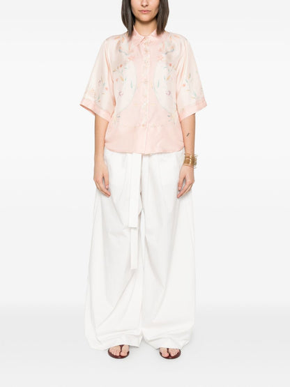 Forte Forte Printed silk shirt