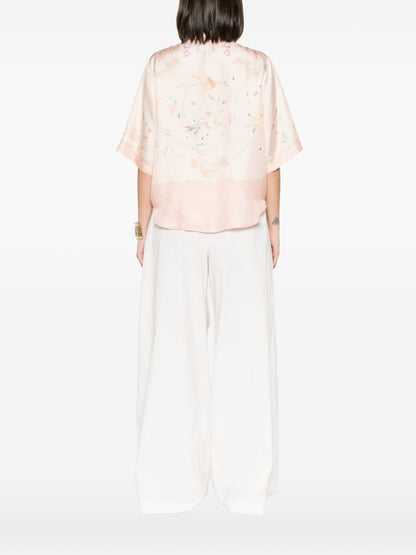 Forte Forte Printed silk shirt