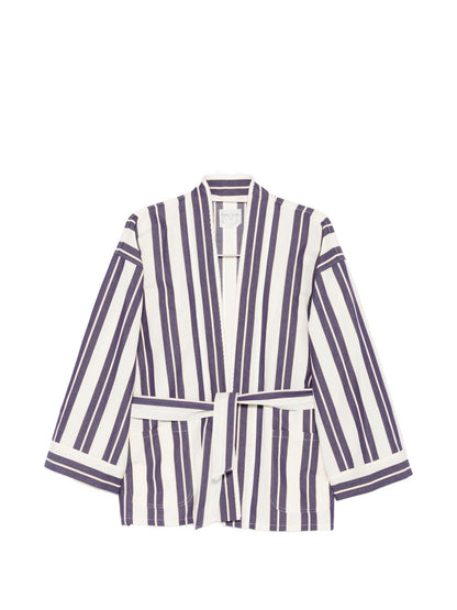 Forte Forte Striped kimono jacket