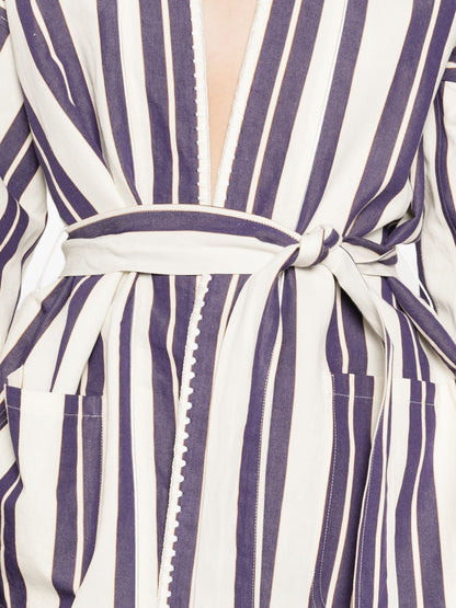 Forte Forte Striped kimono jacket