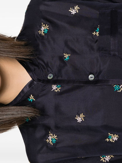 Forte Forte Embroidered silk shirt