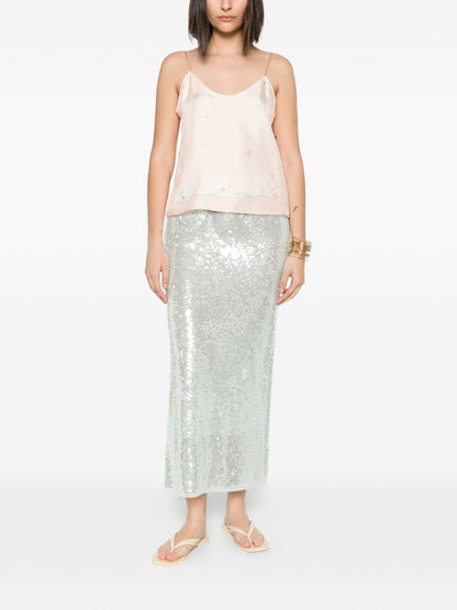 Forte Forte Sequined long skirt