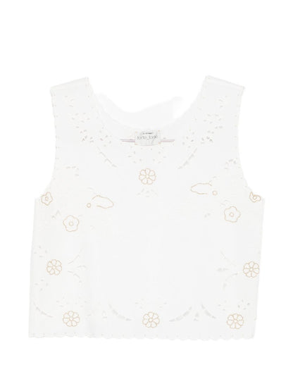 Forte Forte Embroidered cotton top