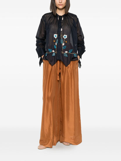 Forte Forte Embroidered cotton shirt