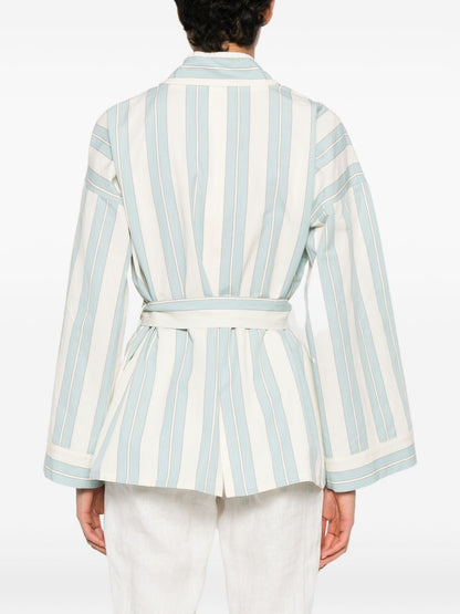 Forte Forte Striped kimono jacket