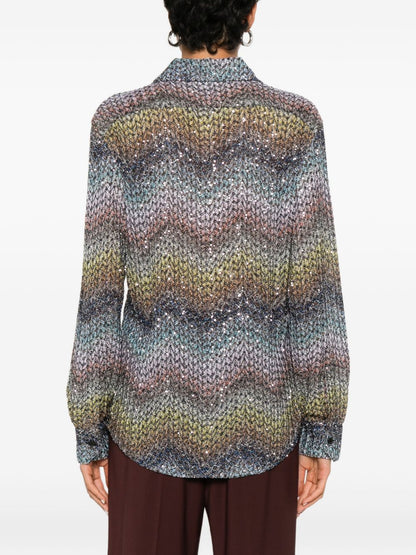 Missoni Zig zag print shirt