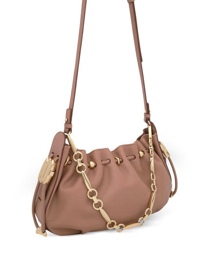 Zimmermann Ruched Chain Shoulder Bag